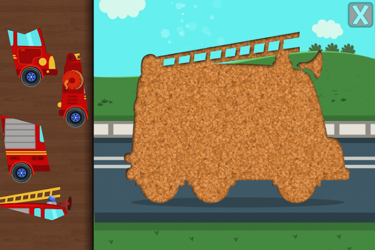 #5. Cars & Trucks Puzzle for Kids (Android) By: Pixel Envision Ltd.