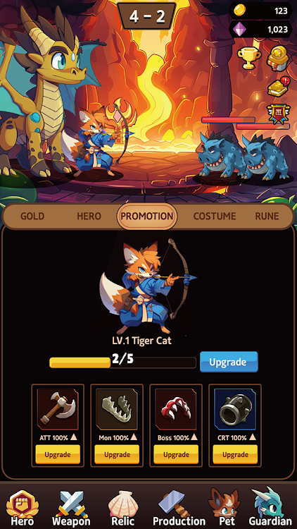 #3. The Legendary Fox Idle (Android) By: SUPERCLAY Inc