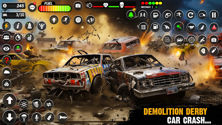 #2. Demolition Derby 2024 (Android) By: The Gamerz Hub