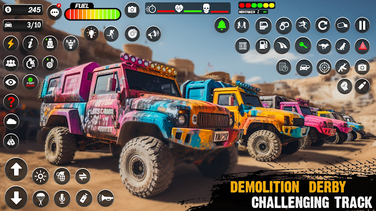 #4. Demolition Derby 2024 (Android) By: The Gamerz Hub