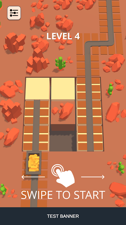 #2. Golden Crossy Mine (Android) By: Busy Gamers