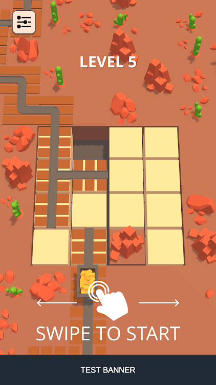 #4. Golden Crossy Mine (Android) By: Busy Gamers