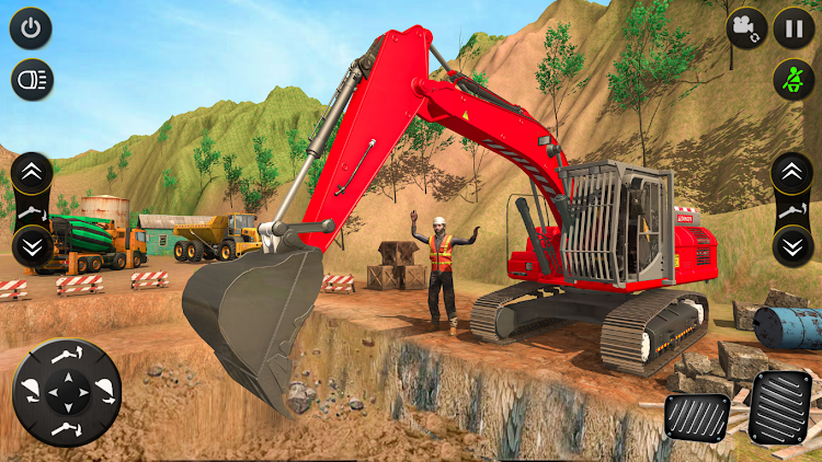 #2. Real Construction Simulator 3D (Android) By: Panorama Gaming Studio