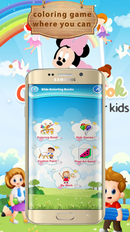 #5. Kids Coloring Books (Android) By: siadapps