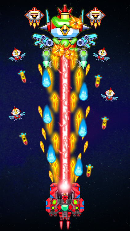 #5. Galaxy Attack: Space Battle (Android) By: Rainbow 5s Ltd