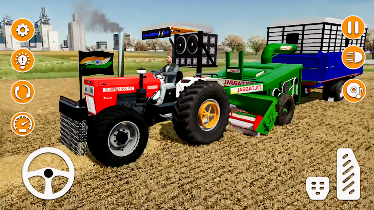 #5. Real Farming Tractor Simulator (Android) By: Extreme Gamerz Studio