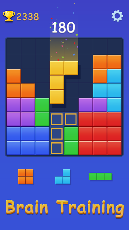 #4. Puzzle block blast Brain Game (Android) By: H.T Game