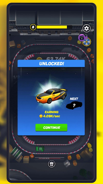 #3. Merge Car: Merge Level Up Race (Android) By: Fatiha Dev Games