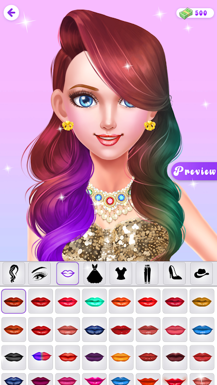 #5. Fashion Studio Makeover Game (Android) By: Gaming Spark Studio