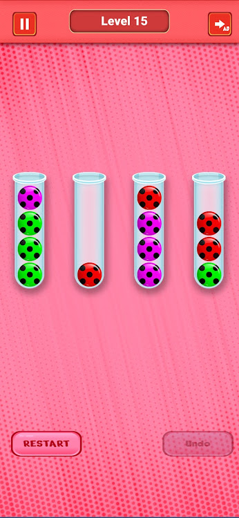 #3. Ladybug Sort Puzzle :Miracle c (Android) By: UpToApps