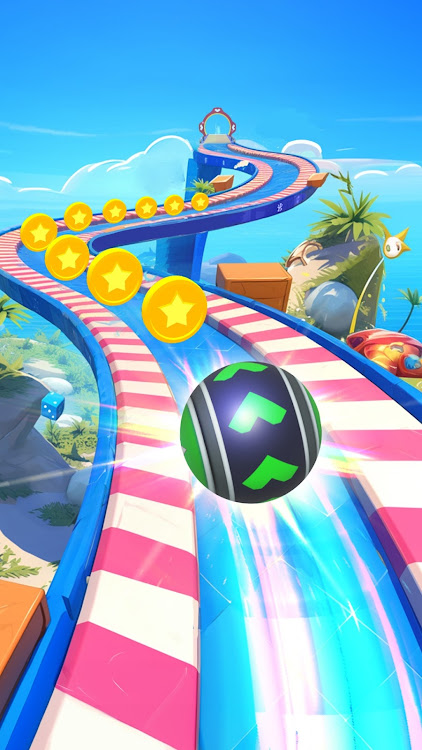 #4. 3D Super Rolling Ball Race (Android) By: FALCON GAME STUDIO