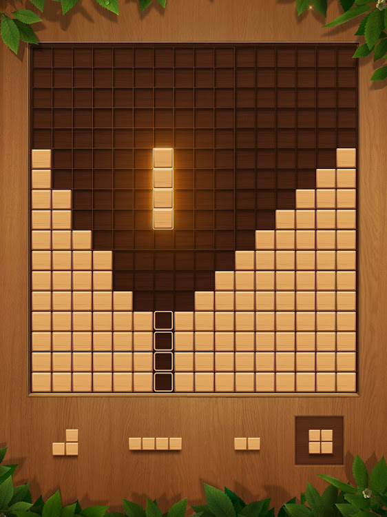 #10. QBlock: Wood Block Puzzle Game (Android) By: Oakever Games