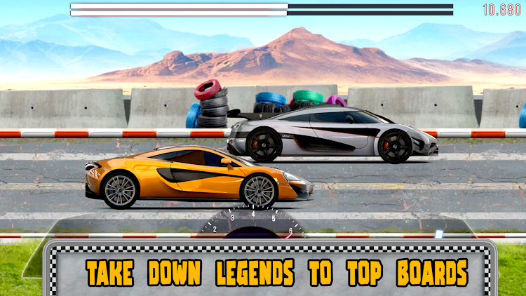 #3. Car Dragsters: Racing legends (Android) By: Daniverse Games