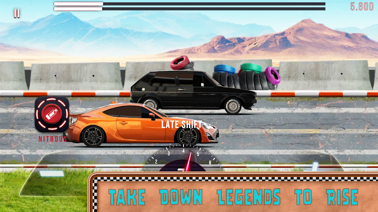 #6. Car Dragsters: Racing legends (Android) By: Daniverse Games