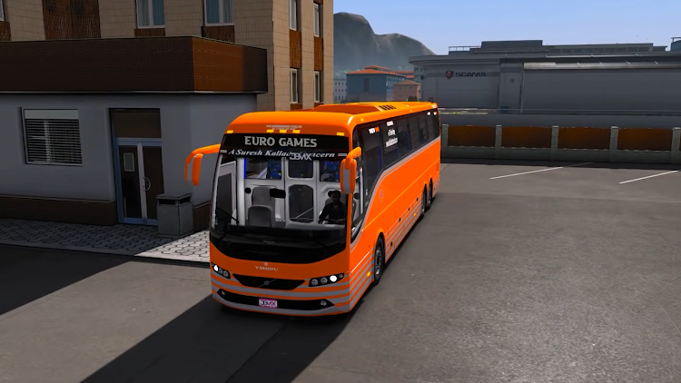 #9. Coach Bus Driving: City Bus (Android) By: Euro Games Hub