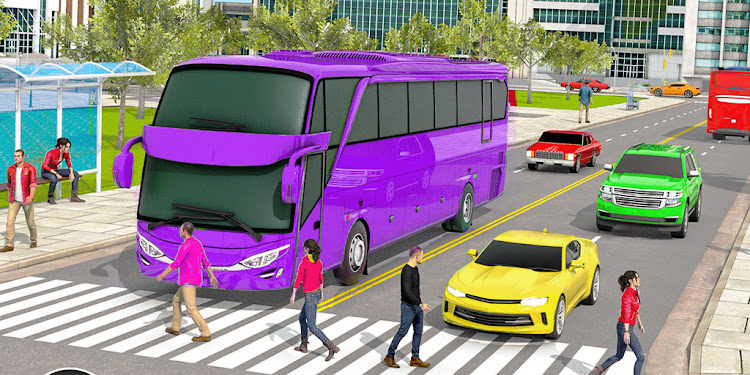 #4. Bus Simulator Game Europe (Android) By: TGame-Studio