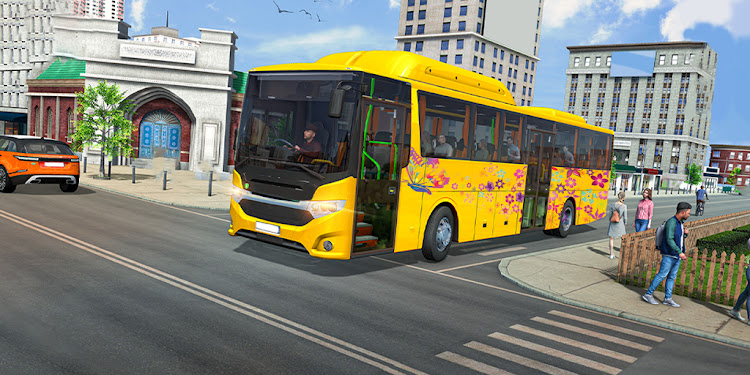 #6. Bus Simulator Game Europe (Android) By: TGame-Studio