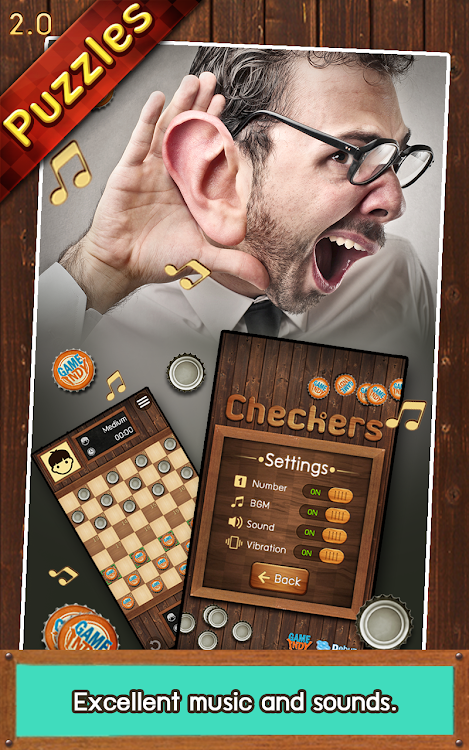 #2. Thai Checkers - Genius Puzzle (Android) By: GAMEINDY