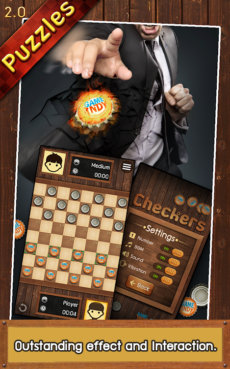 #3. Thai Checkers - Genius Puzzle (Android) By: GAMEINDY