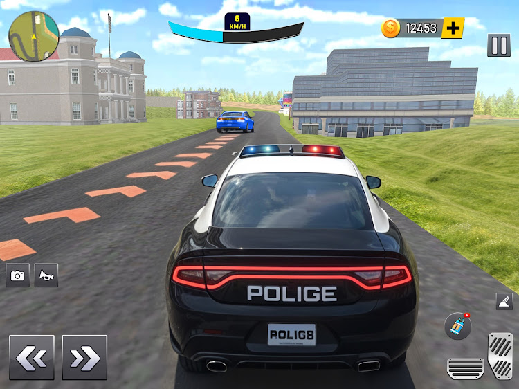 #7. Highway Police Chase Cop Games (Android) By: K Zee Games