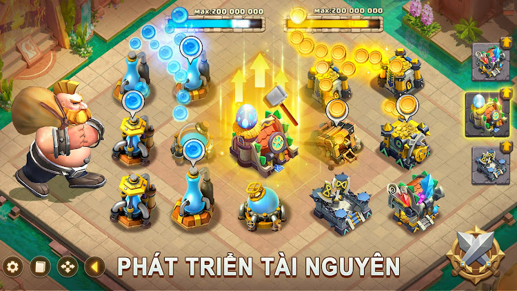 #2. CastleClash:Quyết Chiến-Gamota (Android) By: HTD Media VN