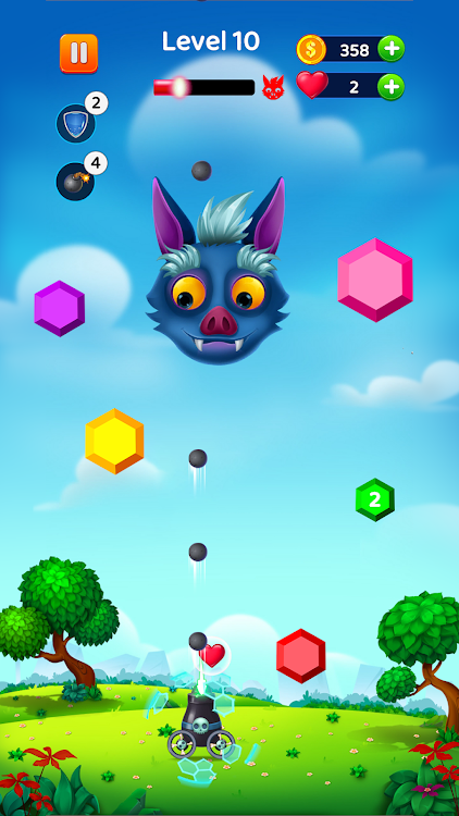 #5. Cannon Ball Blast (Android) By: Praisan games