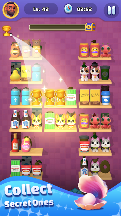 #3. Mart Sort Master: Triple Match (Android) By: Sphinx Entertainment..