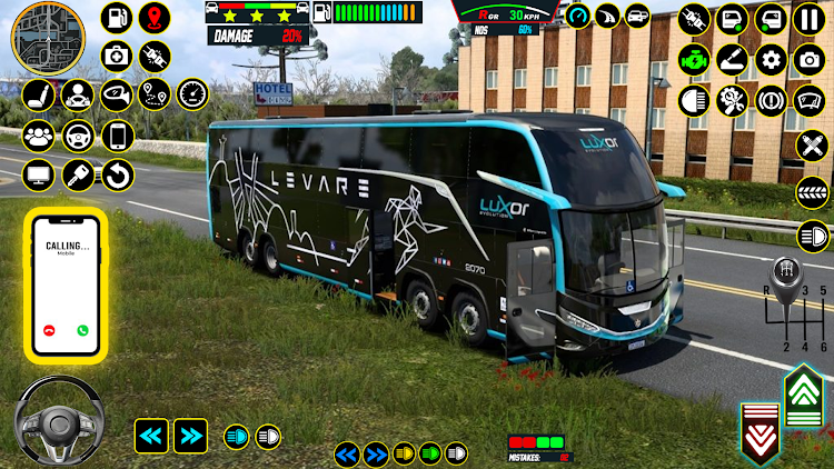 #4. Bus Games 2023 Coach Bus Game (Android) By: Games Coder