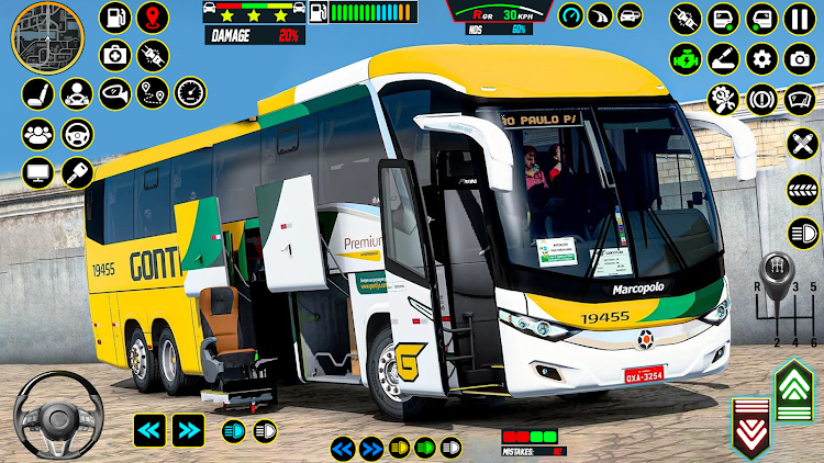 #6. Bus Games 2023 Coach Bus Game (Android) By: Games Coder