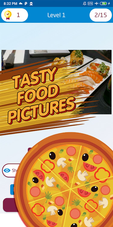 #4. Guess food games (Android) By: khicomro