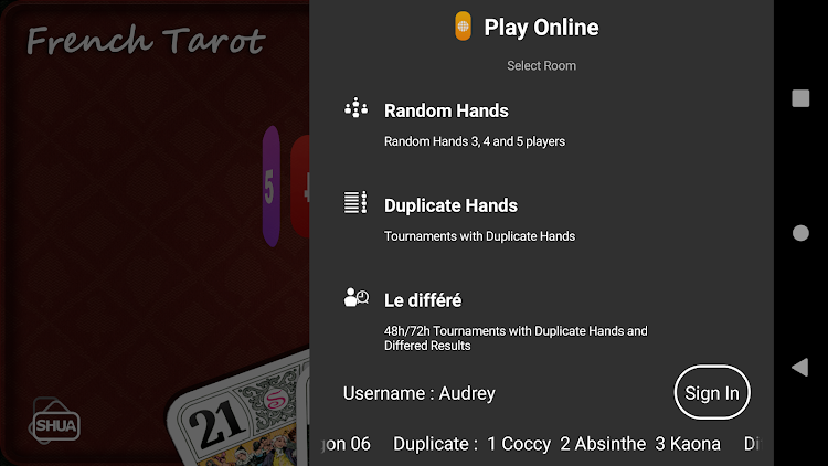 #5. SHUA Tarot (Android) By: SHUA