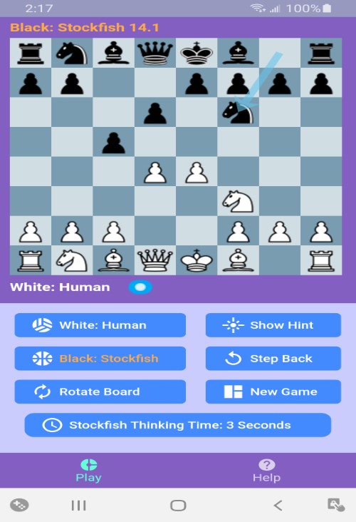 #6. Chess With Stockfish 16 (Android) By: Draco Group Inc