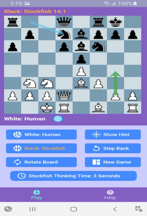 #8. Chess With Stockfish 16 (Android) By: Draco Group Inc