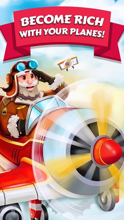 #3. Merge Planes Idle Plane Game (Android) By: Panther & Leopard