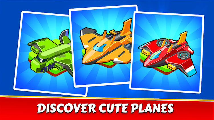 #7. Merge Planes Idle Plane Game (Android) By: Panther & Leopard