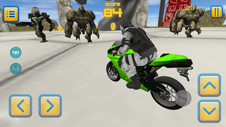 #2. Motorbike Monster Escape 3D (Android) By: Mibejo Mobile