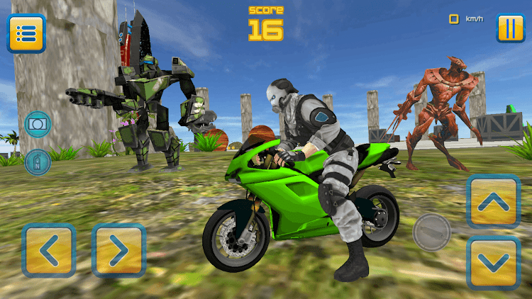 #5. Motorbike Monster Escape 3D (Android) By: Mibejo Mobile