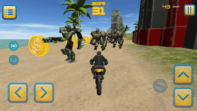 #8. Motorbike Monster Escape 3D (Android) By: Mibejo Mobile