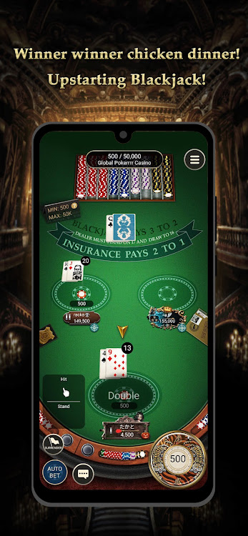 #2. Pokerrrr 2: Texas Holdem Poker (Android) By: Mondraw Limited