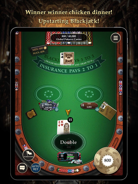 #10. Pokerrrr 2: Texas Holdem Poker (Android) By: Mondraw Limited