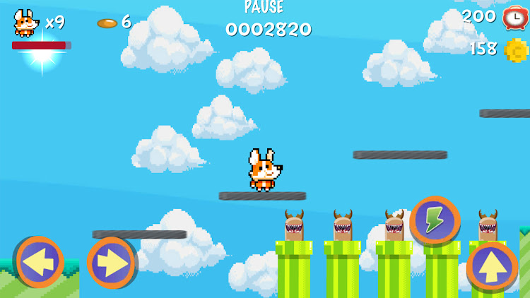 #2. Super Dog Run Jump Racing Game (Android) By: Playful Pixel Studio