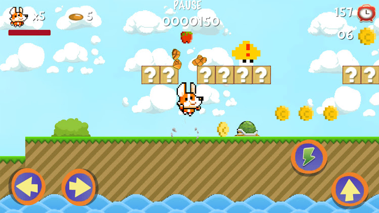 #5. Super Dog Run Jump Racing Game (Android) By: Playful Pixel Studio