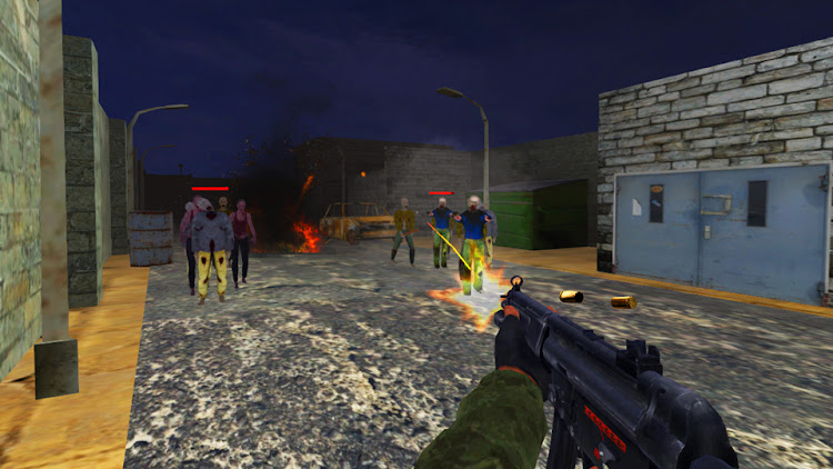 #4. Zombie fps Shooting Games 3D (Android) By: Gaming Eagles