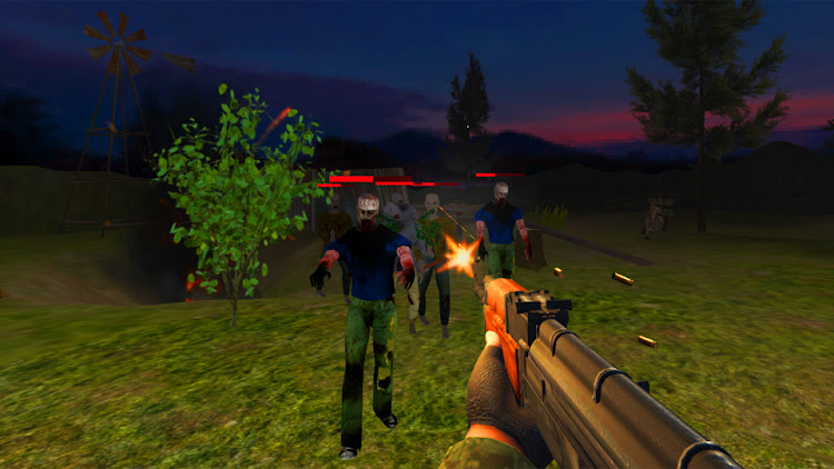 #5. Zombie fps Shooting Games 3D (Android) By: Gaming Eagles