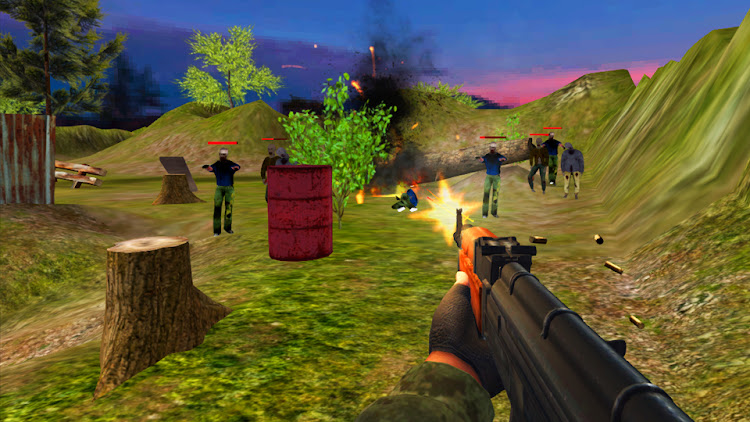 #6. Zombie fps Shooting Games 3D (Android) By: Gaming Eagles