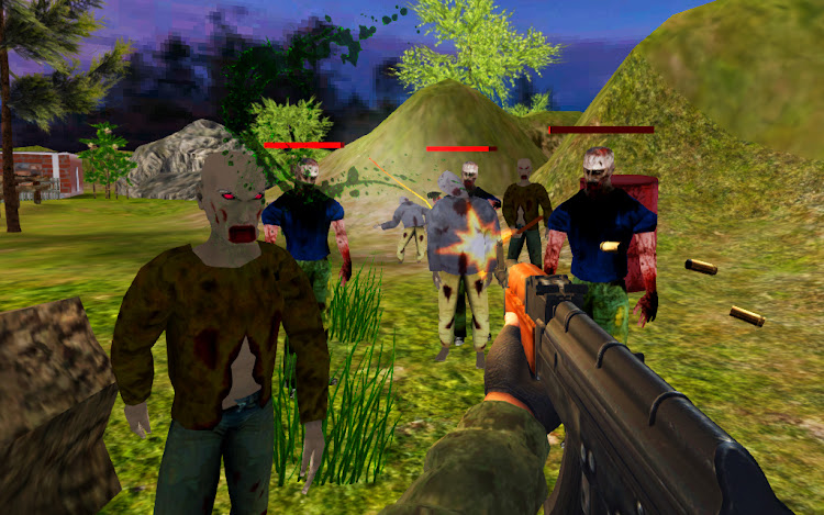 #9. Zombie fps Shooting Games 3D (Android) By: Gaming Eagles