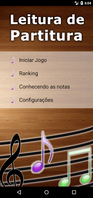 #2. Leitura de Partitura - Jogo (Android) By: Tavella Apps