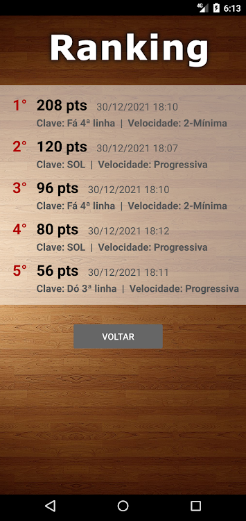 #7. Leitura de Partitura - Jogo (Android) By: Tavella Apps