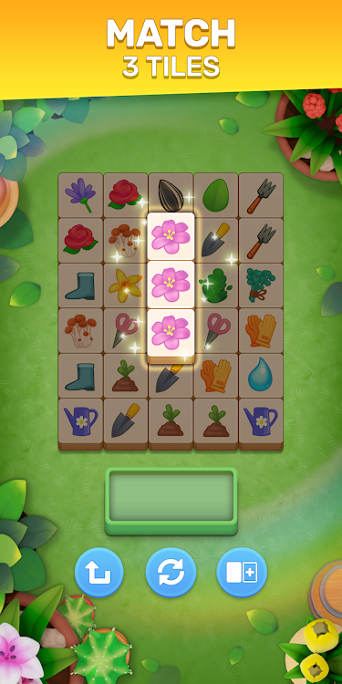 #5. Tile Garden : Tiny Home Design (Android) By: Lobstar Games Corp.