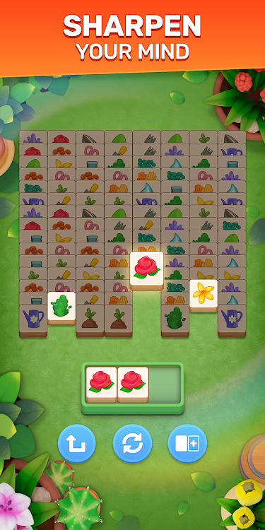 #7. Tile Garden : Tiny Home Design (Android) By: Lobstar Games Corp.